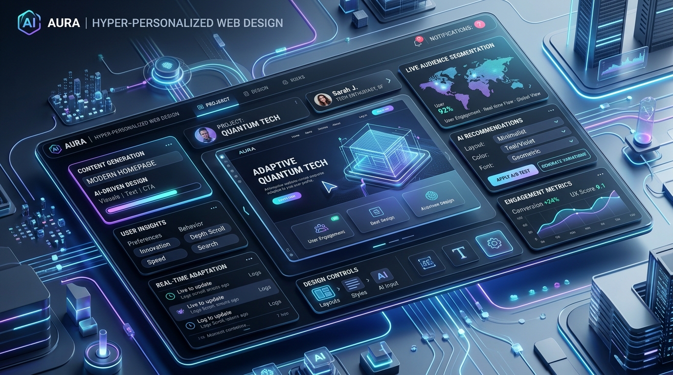 Xu hướng thiết kế website 2025: AI, Trải nghiệm cá nhân hóa và Kỷ nguyên số
